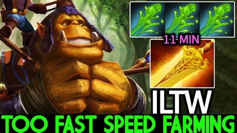 ILTW Alchemist 11 Min Radiance Too Fast Speed Farming Dota 2 YouTube