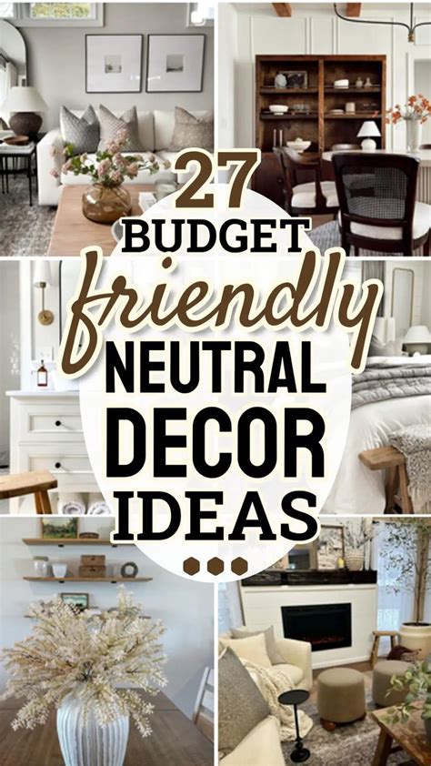 Stunning Neutral Room Decor Ideas With Pops Of Color For Inside And