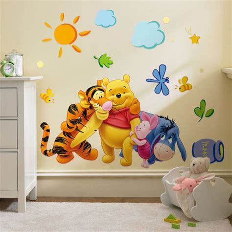 Adesivo De Parede Do Ursinho Pooh Elo Produtos Especiais