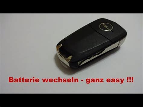 Come Sostituire La Batteria Della Chiave Dell Opel Astra Opel Astra