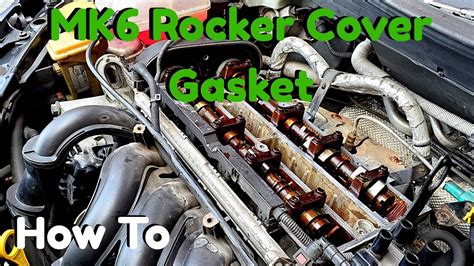 Rocker Cover Gasket Mk6 Fiesta How To YouTube