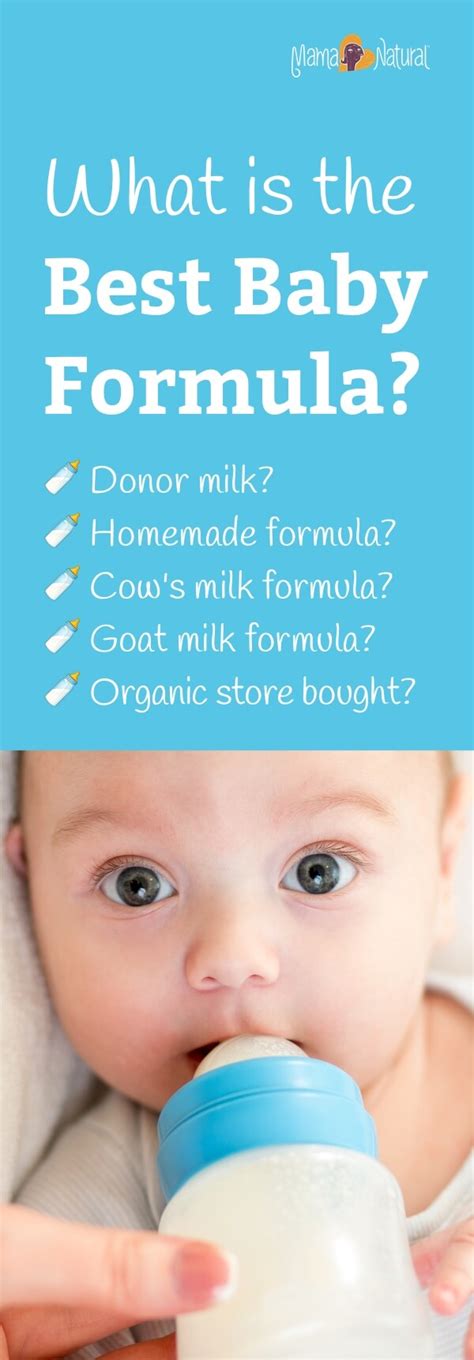 What Is The Best Baby Formula Mama Natural