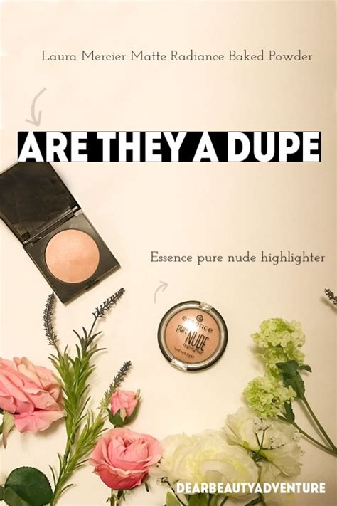 Are They a Dupe: Laura Mercier Matte Radiance and Essence Pure Nude ...