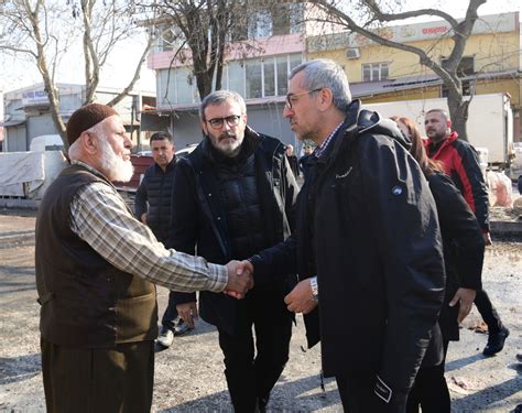 Başkan Güngörden Hal Esnafına Ziyaret Kahramanmaraş Büyükşehir