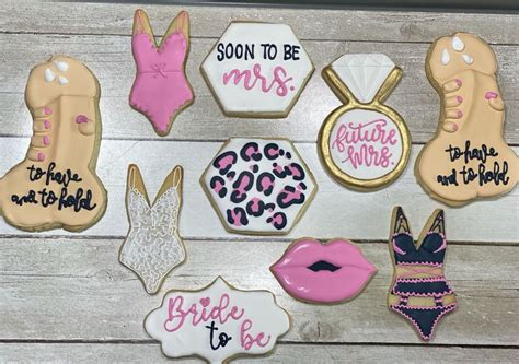 Bachelorette Party Cookies