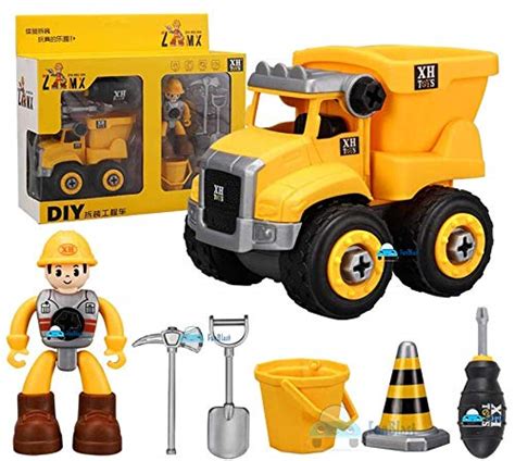 Buy Funblast Diy Toy Vehicles Set Assembly Toy Dumper Truck