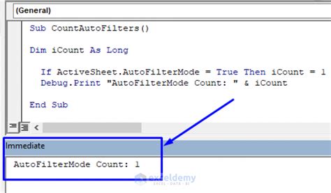 Excel Vba To Check If Autofilter Is On 4 Easy Ways Exceldemy