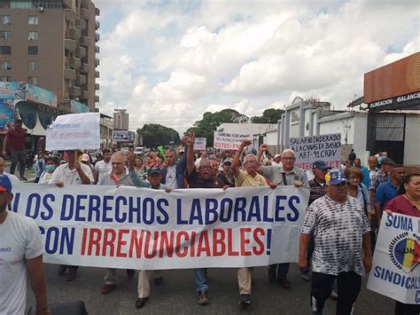 Jubilados Y Pensionados De Carabobo Tambi N Hicieron Sentir Su Voz En