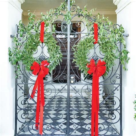 See Decorated Doorways Marvelous Mantelpieces And Sparkly Lights