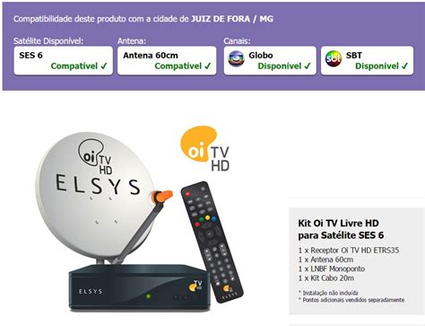 Tv Digital Oi Livre Hd 33 Canais Sem Assinatura Globo Hd R 649