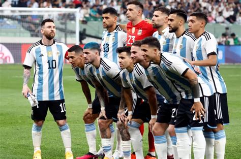 Se Confirmaron Los Rivales Y Las Fechas De Los Amistosos De La Selección Argentina En Marzo