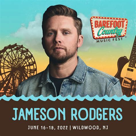 Just Added To The Bcmf Lineup Jameson Rodgers Barefoot Country Music