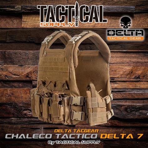 Chaleco Tactico Delta Completo By Delta Tactical Gear