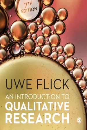 PDF An Introduction To Qualitative Research By Uwe Flick 7th Edition