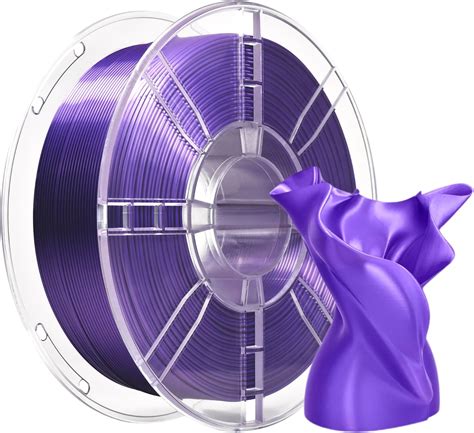 Iboss Pla Plus Filament Mm D Printer Filament Silk Purple Kg