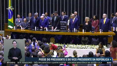 Senado Federal on Twitter Luiz Inácio Lula da Silva presta juramento