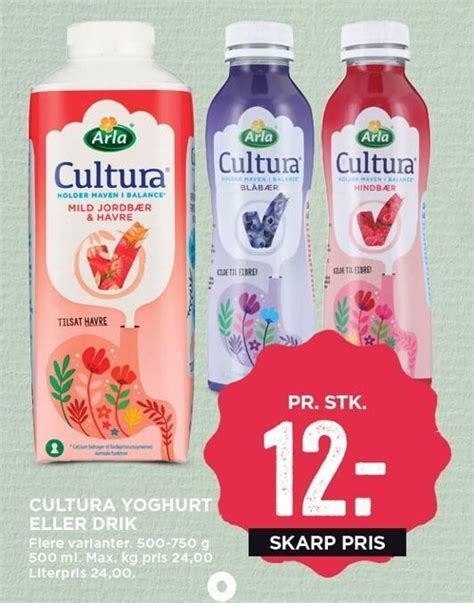 Cultura Yoghurt El Drik Tilbud Hos MENY