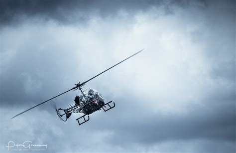 British Army Sioux Helicopter At The Flywheel Festival Flickr