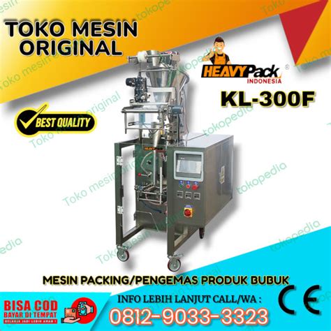 Jual Mesin Pengemas Sachet Produk Powder Bubuk KL 300F HEAVYPACK