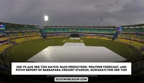 IND Vs AUS 3rd T20I Match Rain Prediction Weather Forecast And Pitch