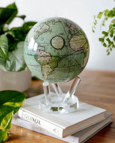 Green Cassini Mova World Globe Free Shipping