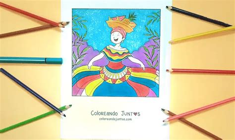 10 Dibujos De Colombia Para Colorear ¡gratis Coloreando Juntos