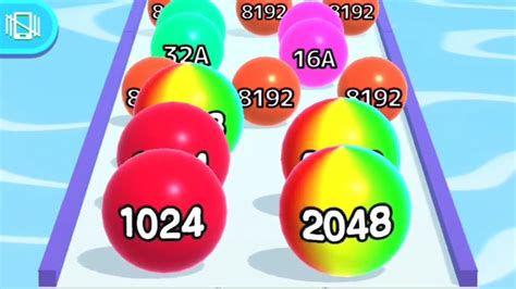 Ball Run 2048 Infinity Satisfying Mobile Games New Update Youtube