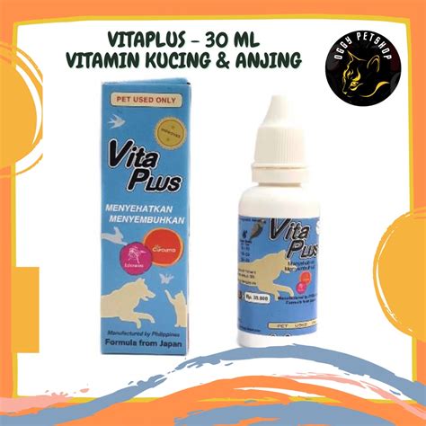 Jual Vita Plus Vitamin Kucing Anjing Vitaplus Ml Shopee Indonesia