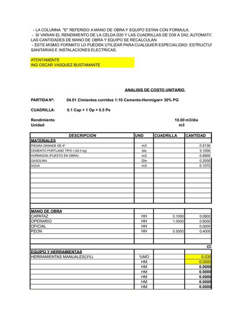 PDF Arquitectura Analisis De Precio Unitario 1 DOKUMEN TIPS