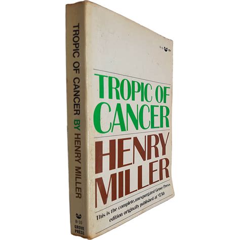 Tropic Of Cancer Henry Miller