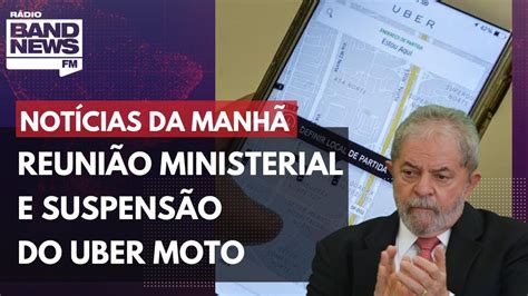 Lula faz primeira reunião ministerial e suspensão do Uber Moto l