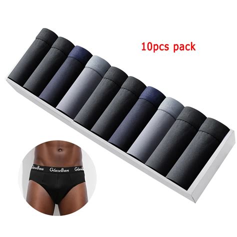 Paquete De Piezas Ropa Interior Sexy Gay Para Hombre Calzoncillos De