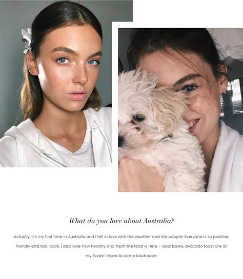 Meet The Model Celine Bethmann – by charlotte