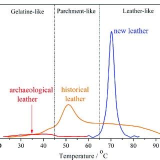 Micro Dsc Curve Associated With Thermal Denaturation Of Collagen Within