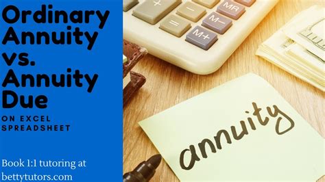 Ordinary Annuity Versus Annuity Due What S The Difference