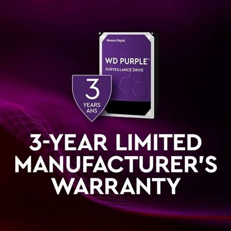 Western Digital Tb Wd Purple Pro Surveillance Internal Hard Drive Hdd