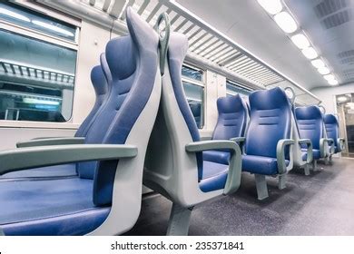 Futuristic Train Interior