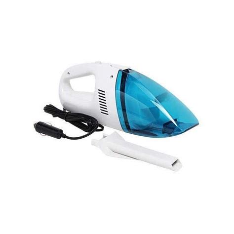 Get High Power Car Vacuum Cleaner - White with best offers | Raneen.com