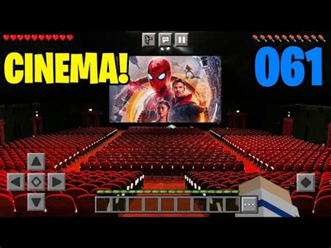 Terminando O Cinema Gigante No Minecraft Construindo Uma Cidade