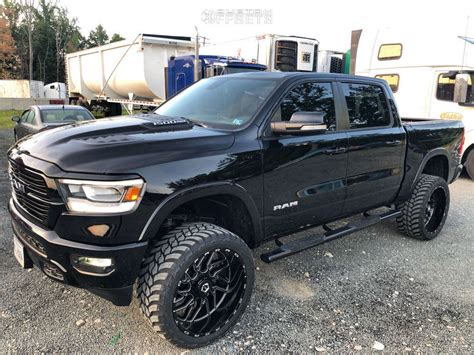 2019 Ram 1500 With 24x12 44 Tis 544 And 35135r24 Amp Mud Terrain Attack Mt A And Suspension