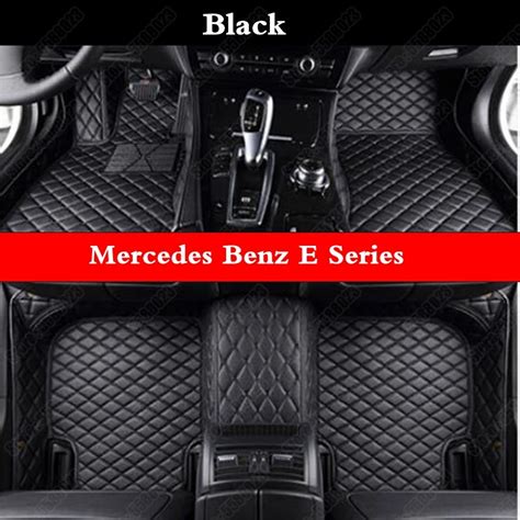 Custom Car Floor Mat For Mercedes Benz E Series E63 Amg W210 W211 W212 W213 E250