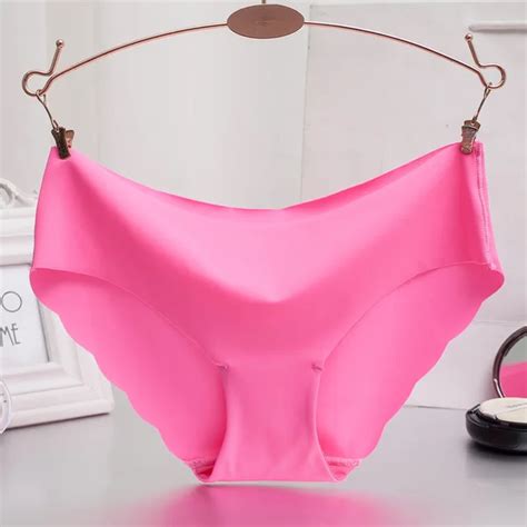 Buy 2018 New Styles Womens Panties Ice Silk Non Trace