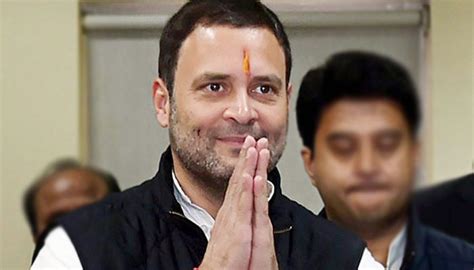 Rahul Gandhi elected as Congress President unopposed