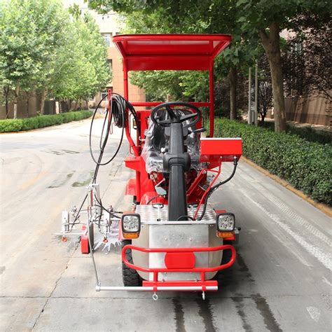 Driving Type Cold Paint Airless Sprayingroad Marking Machine China