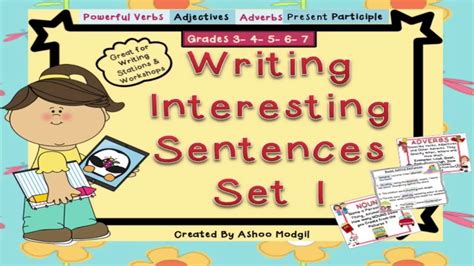 Writing Descriptive Sentences Lesson Plan Youtube