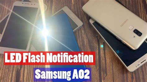 How To Enable Led Flash Notification On Galaxy A Youtube