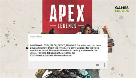 Apex Legends Engine Error: Quick and Lasting Fix