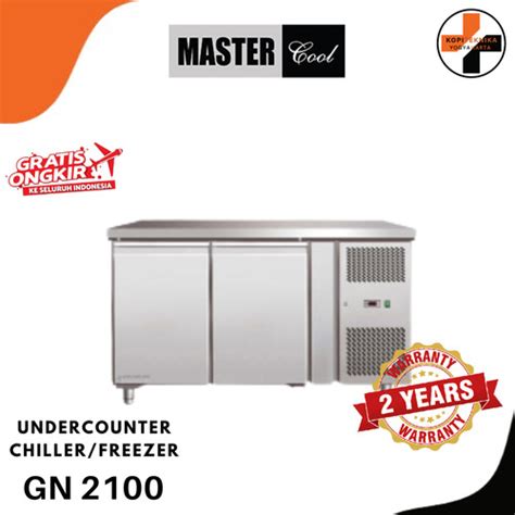 Jual Beverage Line Undercounter Chiller Mastercool GN2100 TNM Garansi