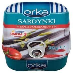 SARDYNKI ORKA W SOSIE POMIDO 110 g MW DOBRY WYBÓR 14005849171 Allegro pl