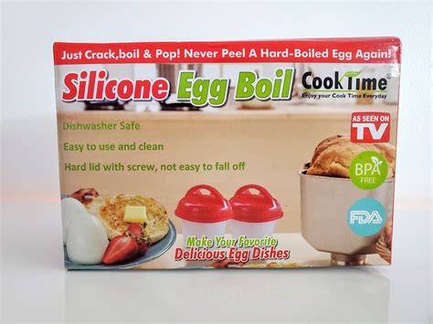 As Seen On Tv Silicone Egg Boiler Egg Poachers